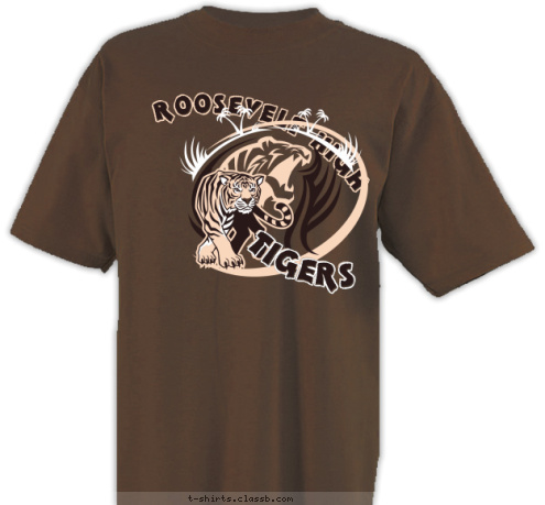 TIGERS ROOSEVELT HIGH T-shirt Design SP2957