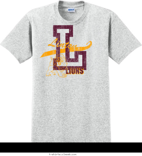 Linton LIONS LIONS LIONS L T-shirt Design 