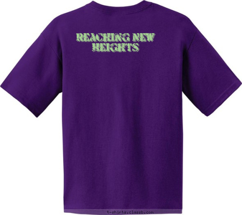 Reaching New Heights Spring, TX Troop 321 T-shirt Design 