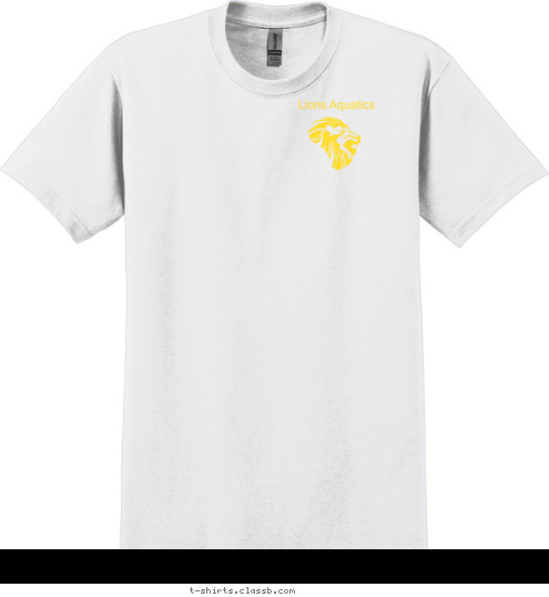 Lions Aquatics T-shirt Design 