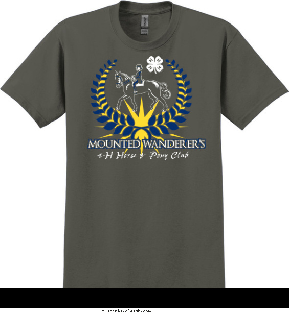 4-H Horse and Pony Club T-shirt Design