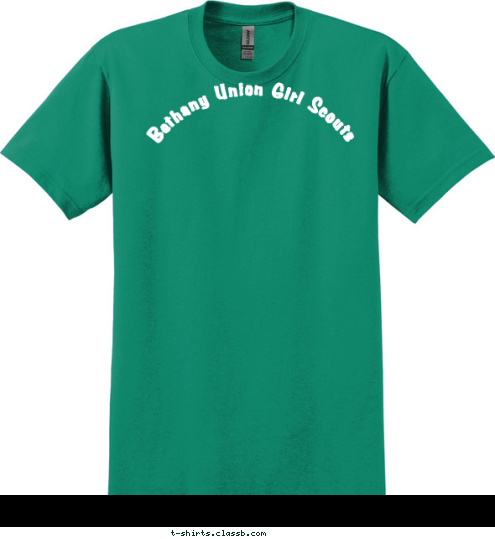 Bethany Union Girl Scouts T-shirt Design 