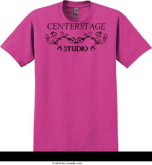 STUDIO STUDIO STUDIO CENTERSTAGE T-shirt Design 