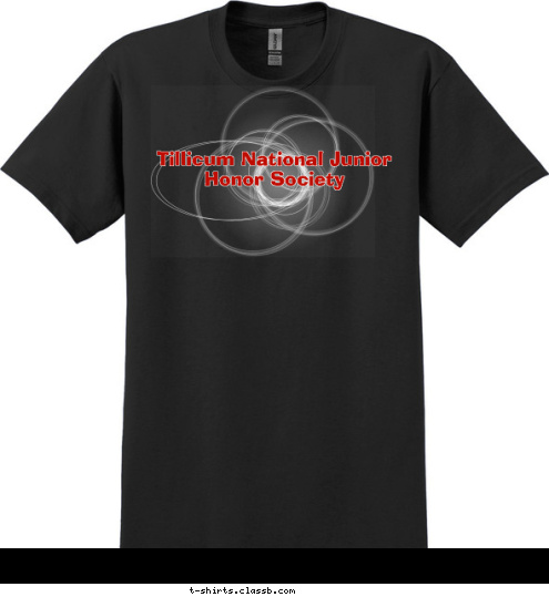  Tillicum National Junior Honor Society T-shirt Design 