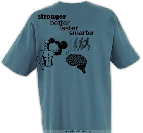 110 TROOP smarter faster better stronger
 T-shirt Design sbfs troop 110 jk