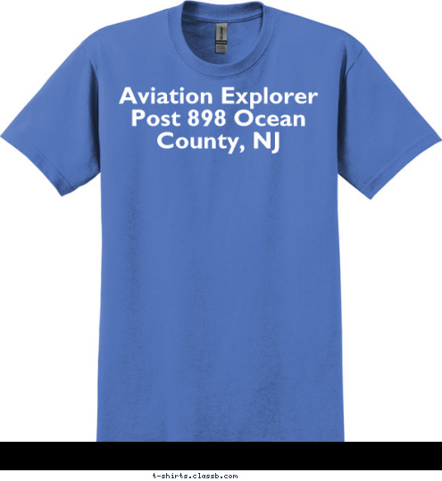 Aviation Explorer Post 898 Ocean County, NJ T-shirt Design 