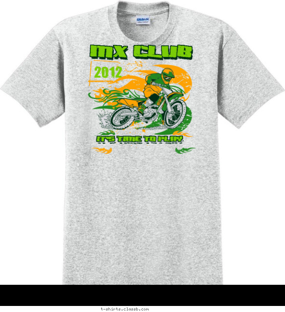 Motorcross Club T-shirt Design