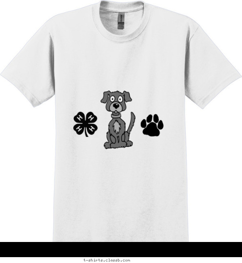 Your text here! Lee County 4-H Dog Club T-shirt Design 