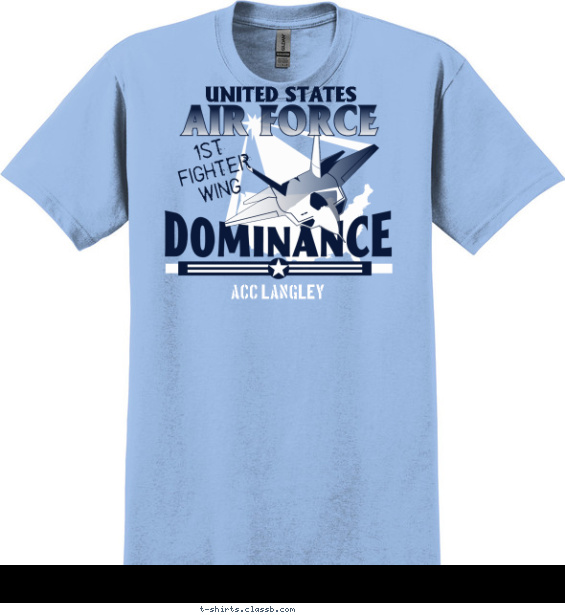 First Fighter Wing Shirt T-shirt Design