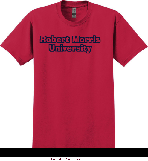 New Text Robert Morris
University T-shirt Design 