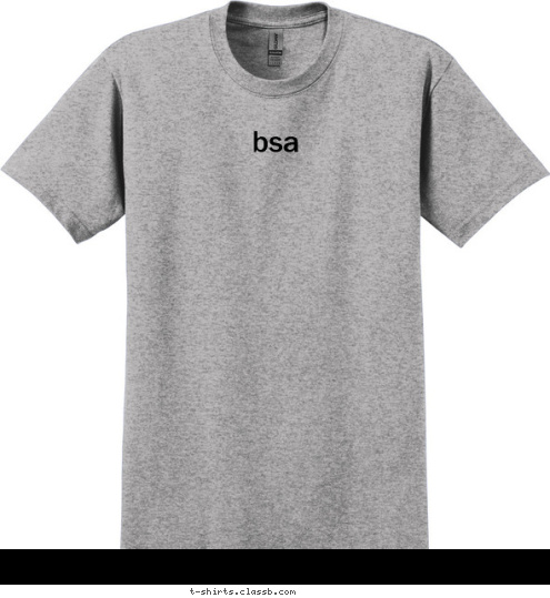 bsa T-shirt Design 