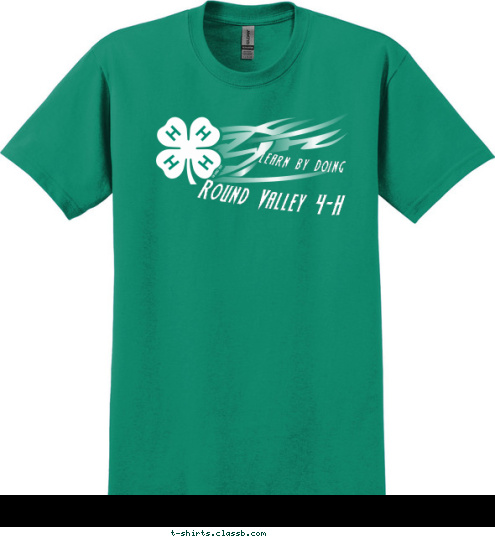 LEARN BY DOING Round Valley 4-H T-shirt Design 