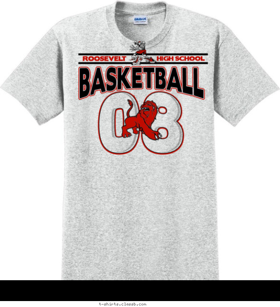 Basketball Big Year T-shirt Design