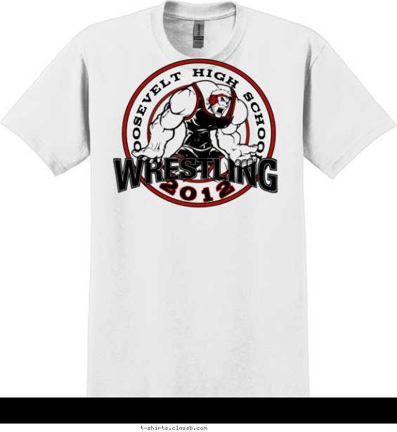 Wrestling Rocks T-shirt Design