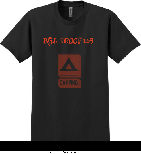 BSA TROOP 139 T-shirt Design 