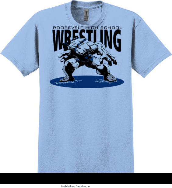 Wrestling is not for Wimps T-shirt Design