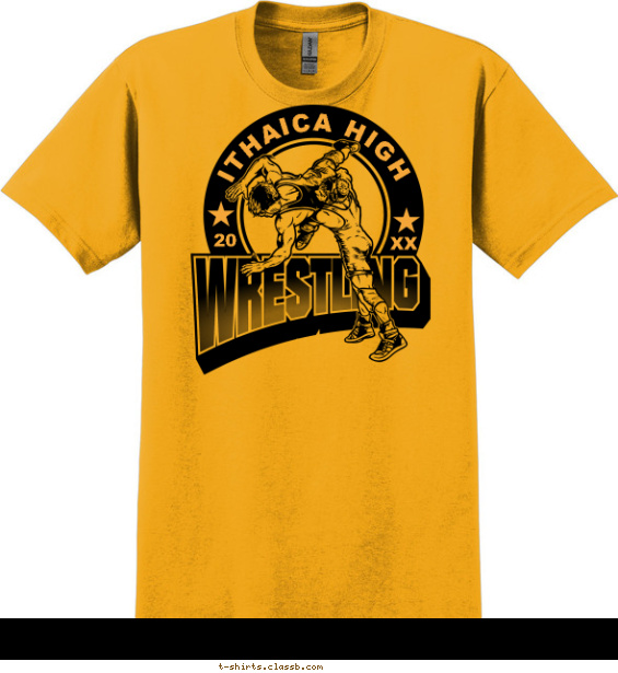 Classic Wrestling Design T-shirt Design