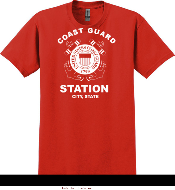 Anchor Guard Shirt T-shirt Design