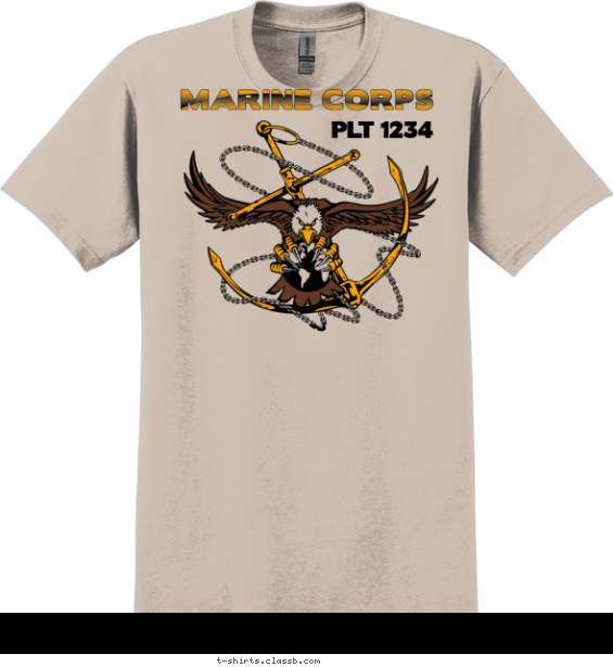 Marine Corps Anchor Shirt T-shirt Design