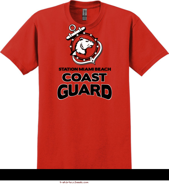 Tough Coast Guard Shirt T-shirt Design
