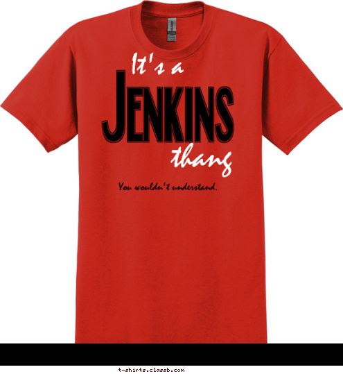 Pensacola,Fl
June 10-12, 2011 You wouldn't understand. thang It's a Jenkins T-shirt Design 