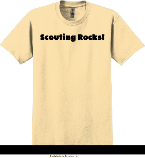 Scouting Rocks! Scouting Rocks! T-shirt Design 