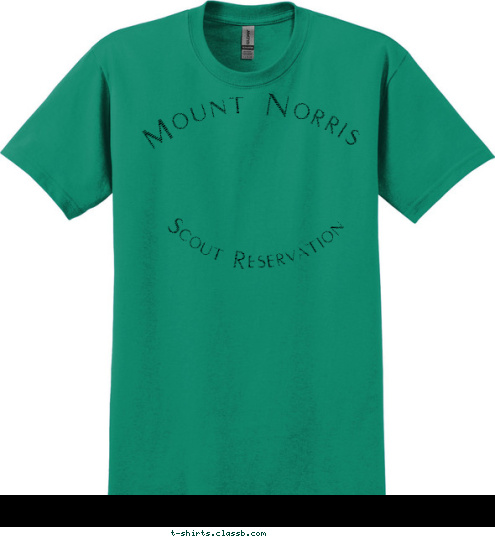 STAFF Scout Reservation Mount Norris    T-shirt Design 