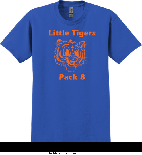 Little Tigers Little Tigers





Pack 8 T-shirt Design 