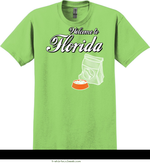 Florida Welcome to T-shirt Design 