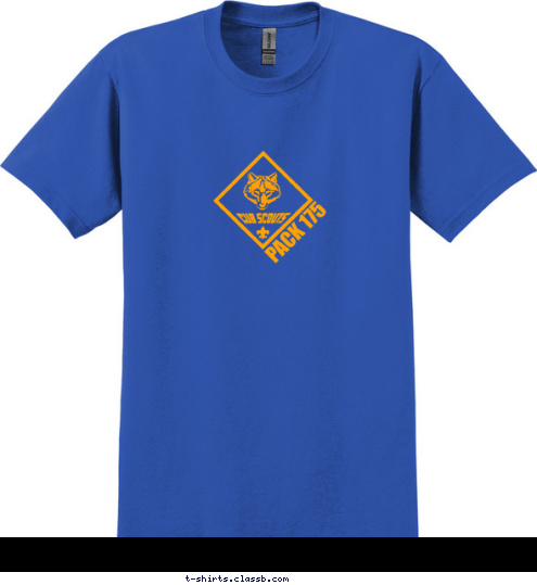 Anytown, USA CUB SCOUT PACK 123 T-shirt Design 