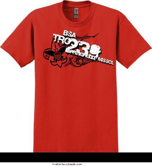 Do a Good Term Daily Springfield, Missouri 239 TROOP BSA T-shirt Design 