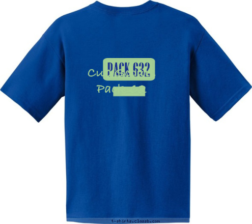 McDonough, GA Cub Scouts  Cub Scouts 
Pack 62 PACK 632 T-shirt Design 