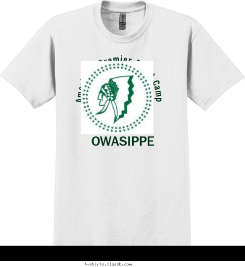 OWASIPPE      America's Premier Scout Camp T-shirt Design 