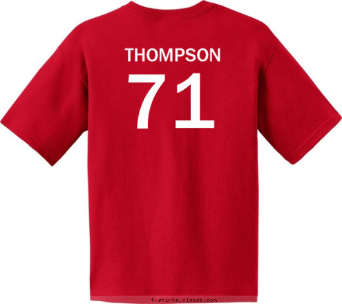 THOMPSON 71 TROOP Ely, Nevada 71 T-shirt Design 