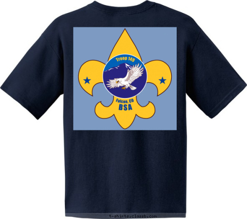 ANYTOWN, USA Florida Sea Base  High Adventure 2012 2012  T-shirt Design 