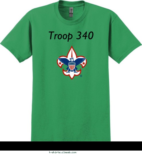 Troop 340
 T-shirt Design 