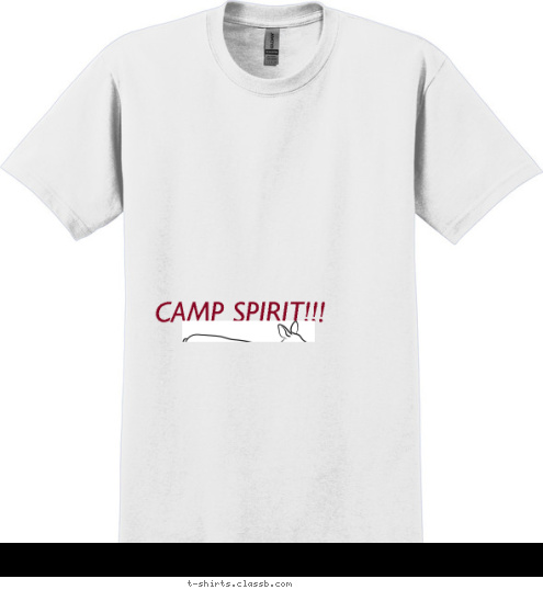 CAMP SPIRIT!!! T-shirt Design 