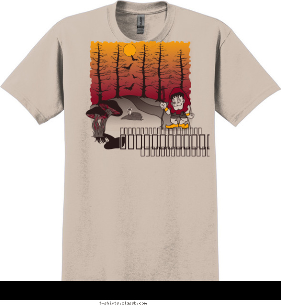 Haunted Hike T-shirt Design