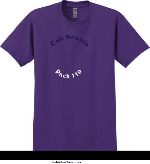 Cub Scouts Cub Scouts Cub Scouts Cub Scouts Cub Scouts Cub Scouts Pack 110 T-shirt Design 