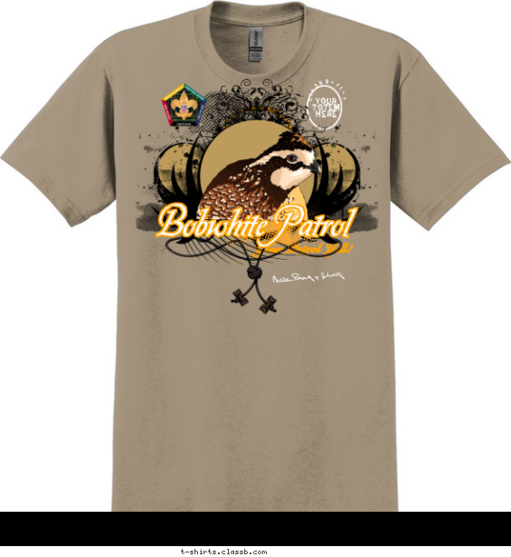 Bobwhite Patrol T-shirt Design