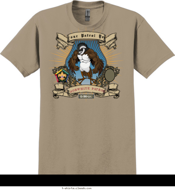 Bobwhite Patrol T-shirt Design