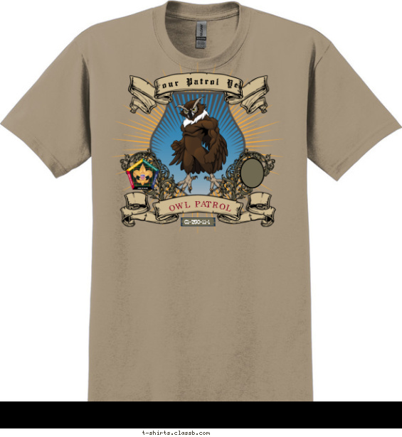 Owl Patrol T-shirt Design