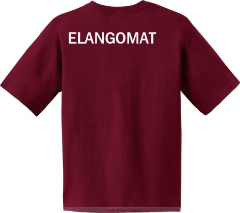 ELANGOMAT ELANGOMAT T-shirt Design Elangomat Red