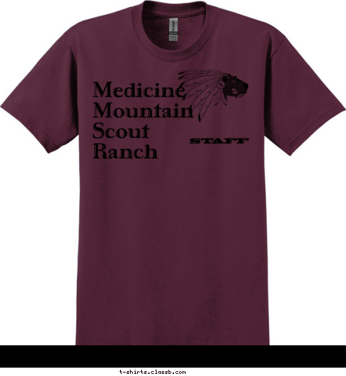 New Text Medicine
Mountain 
Scout
Ranch
 T-shirt Design 