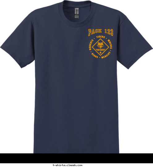 Jollyville Elementary PACK 259 Austin, Texas T-shirt Design 