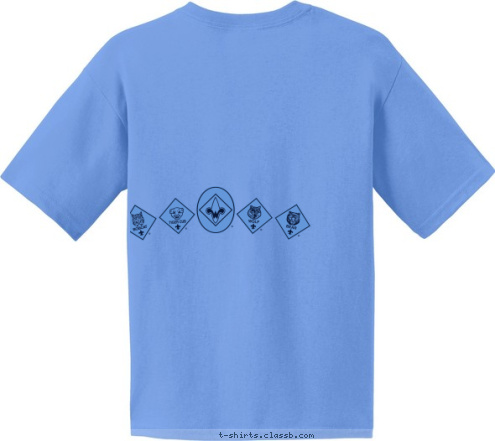 PACK  340 Anytown, USA CUB SCOUTS T-shirt Design 