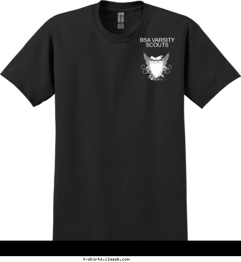 VARSITY Team 6591 BSA VARSITY 
   SCOUTS T-shirt Design Boulder Creek Varsity Scouts Varsity II