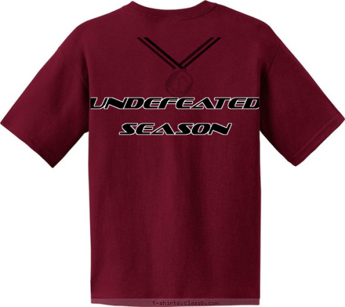 UNDEFEATED 
SEASON INDOOR
DRUMLINE ROCK HILL HIGH 2011 T-shirt Design 