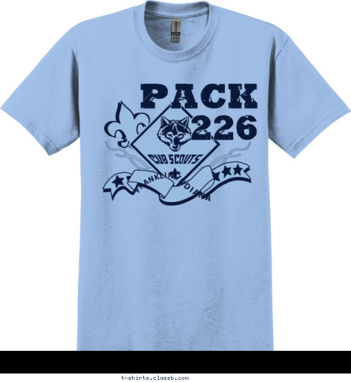 Pack
226 FRANKLIN  INDIANA Sienna Plantation
Pack 1402 * 2008 Do Your Best! T-shirt Design 