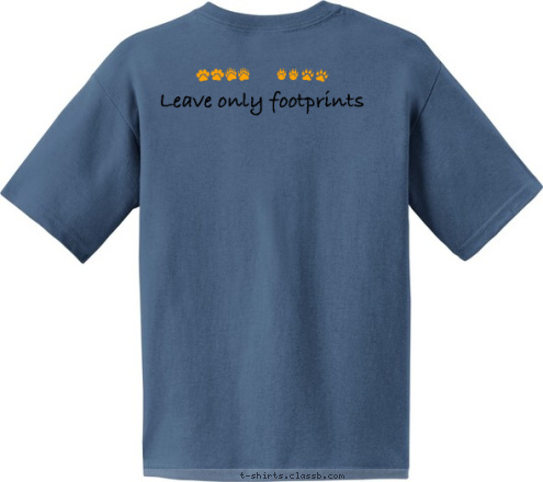 RCW CUB SCOUTS Leave only footprints CUB SCOUTS
Pack 321 T-shirt Design 